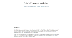 Desktop Screenshot of ccins.org